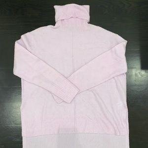 ATHLETA pink turtleneck